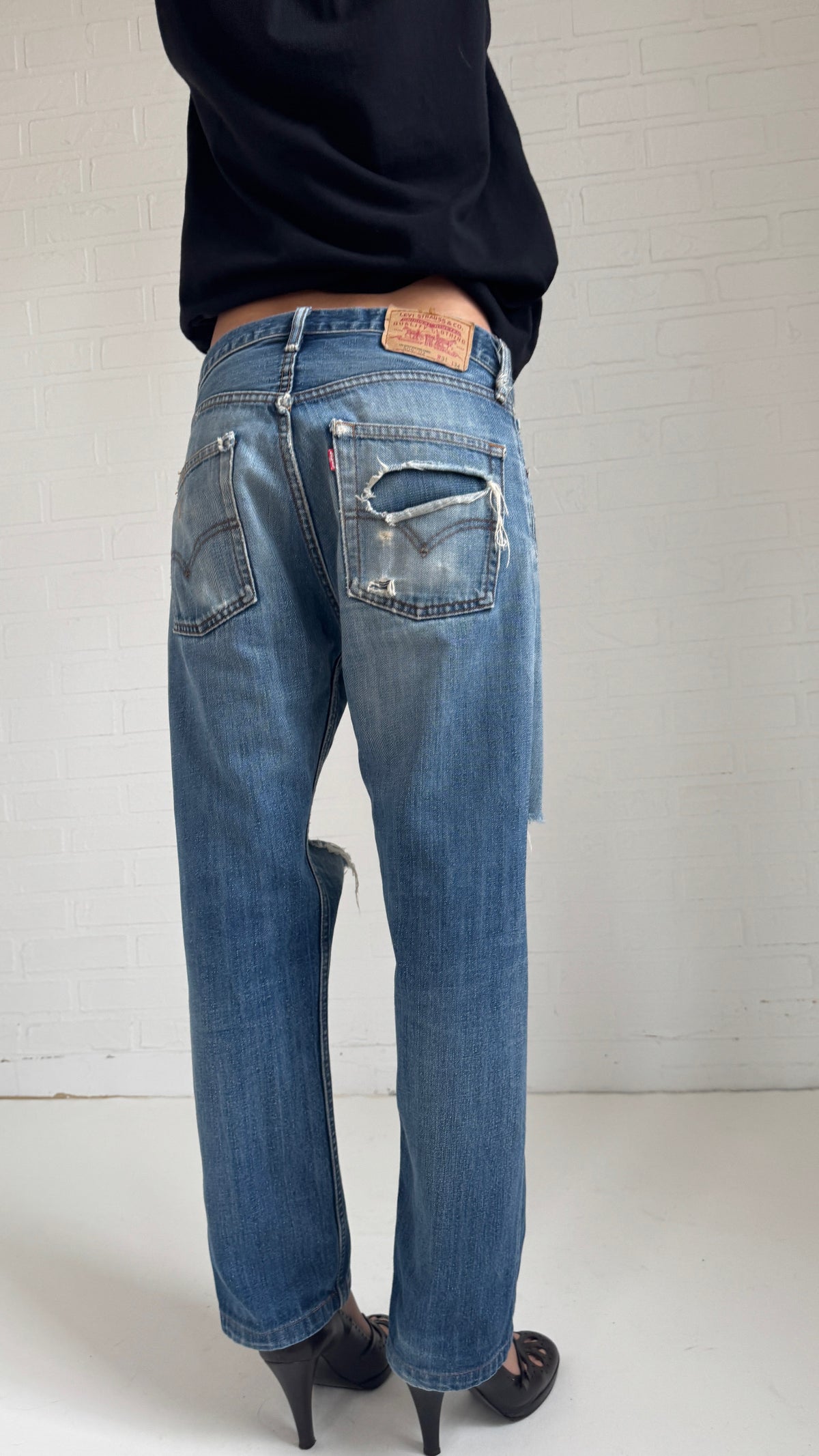 Distressed Jeans