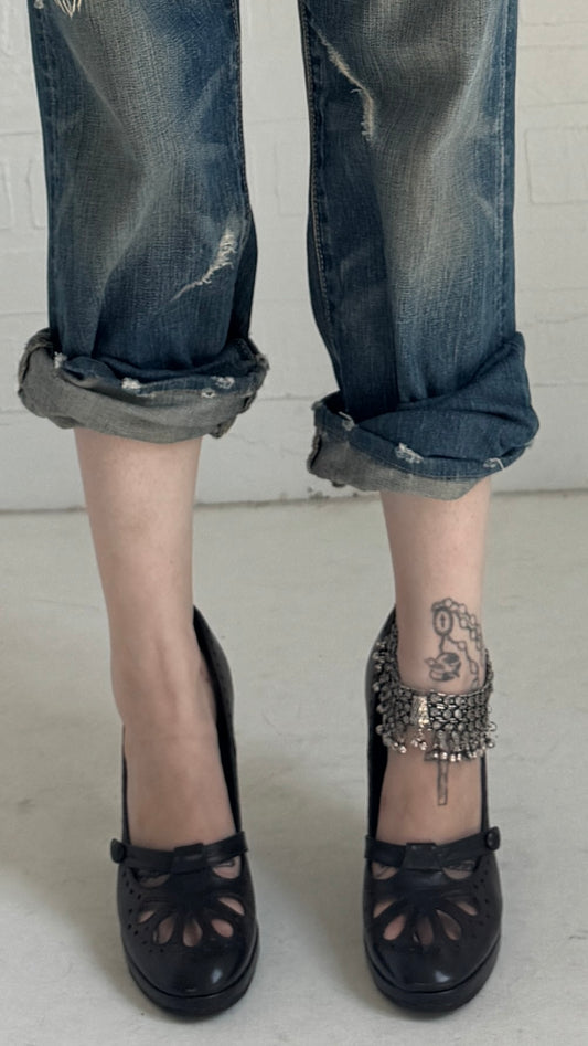 bell fringe anklet