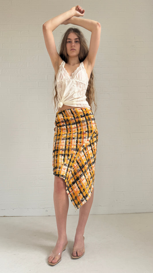 asymetric skirt