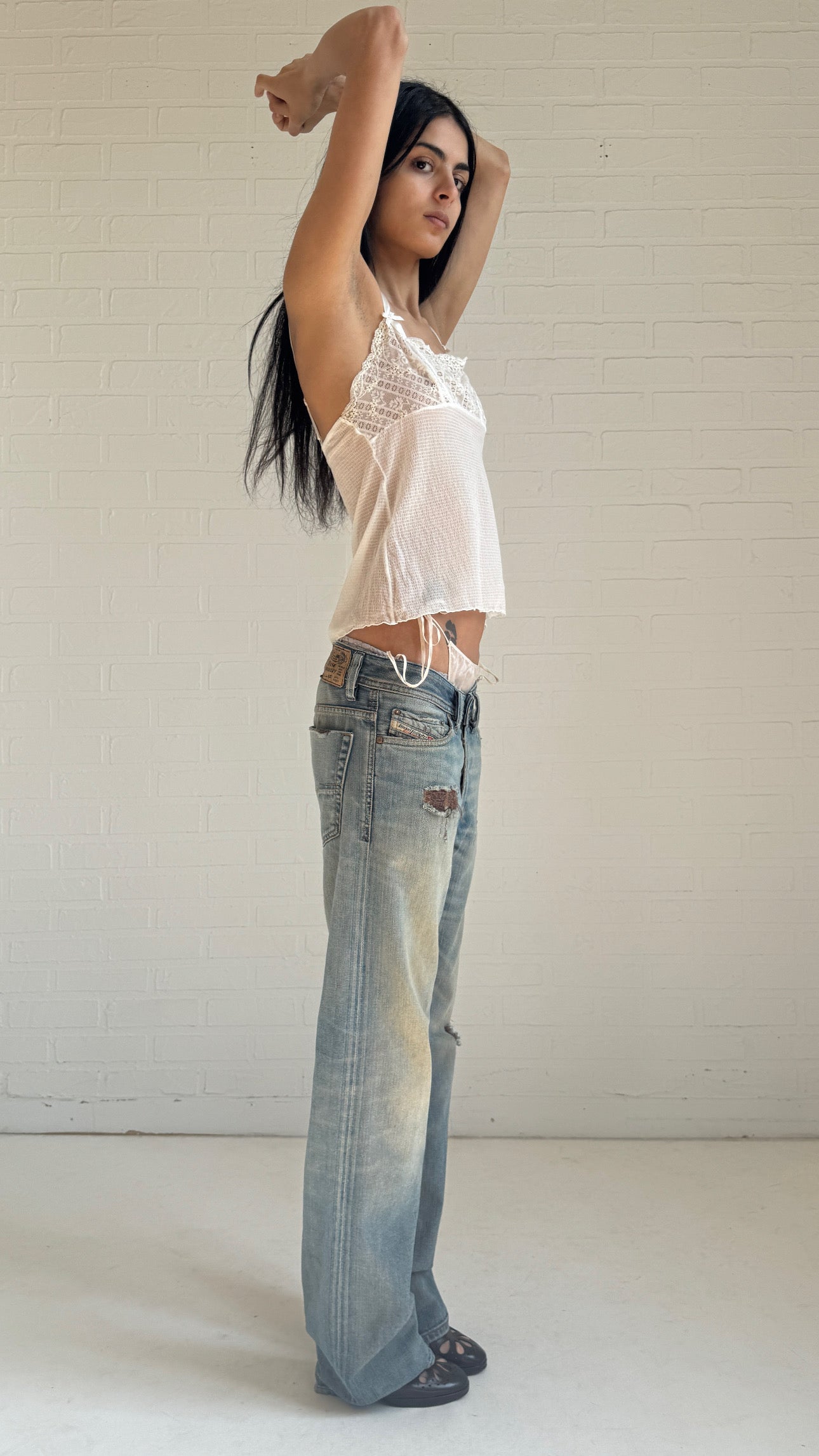 Lace Bandeau Sheer Camisole
