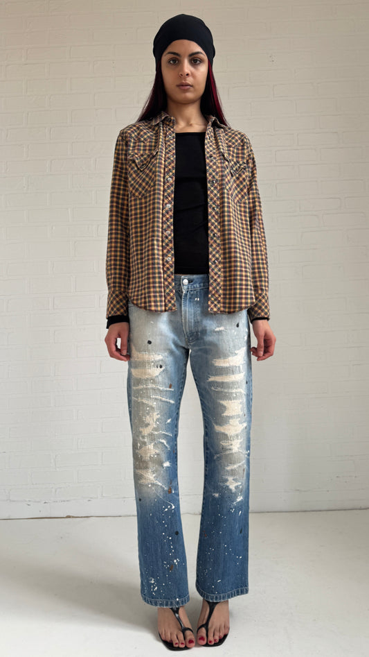 Distressed Jeans