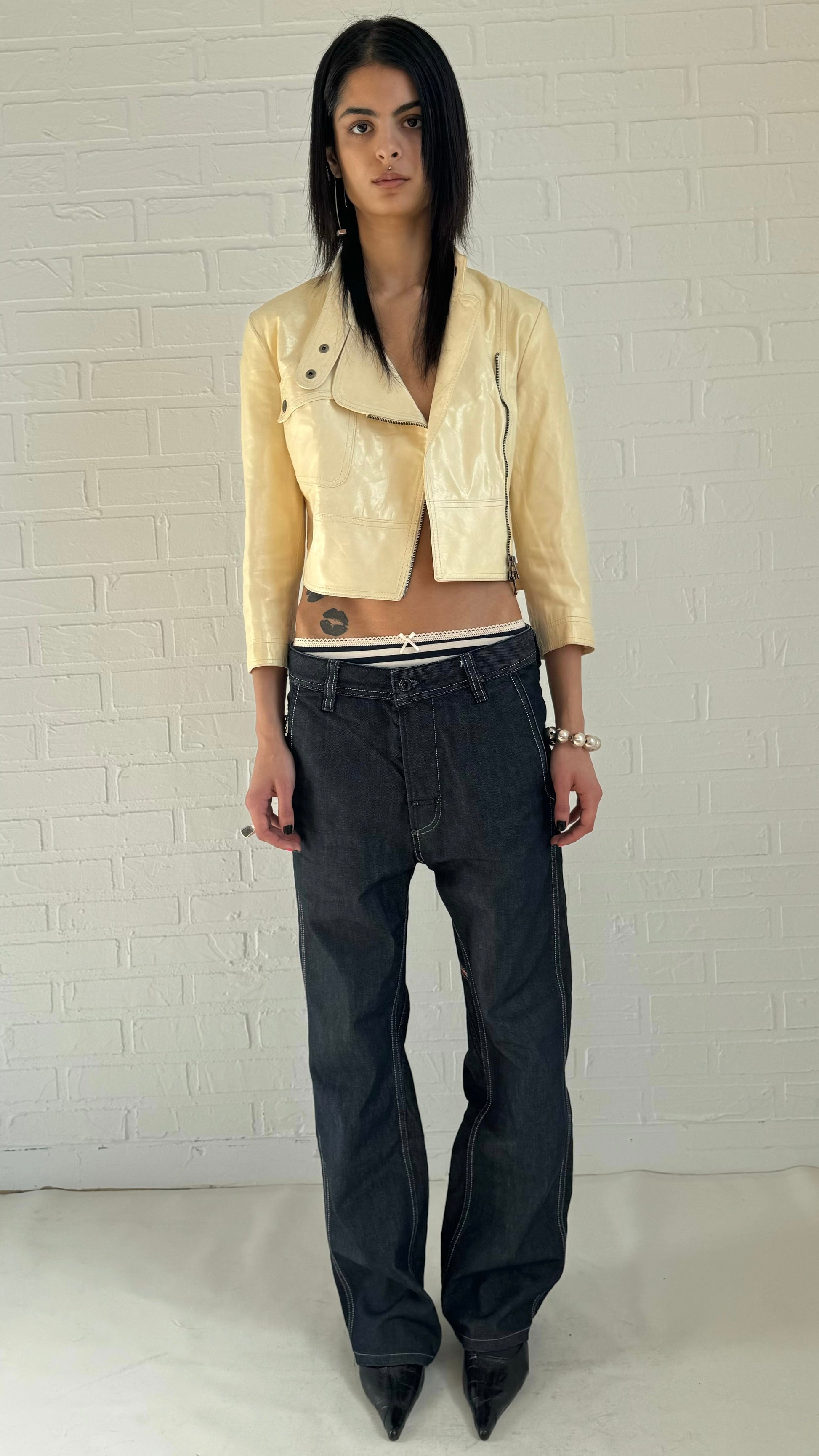 back belt jeans