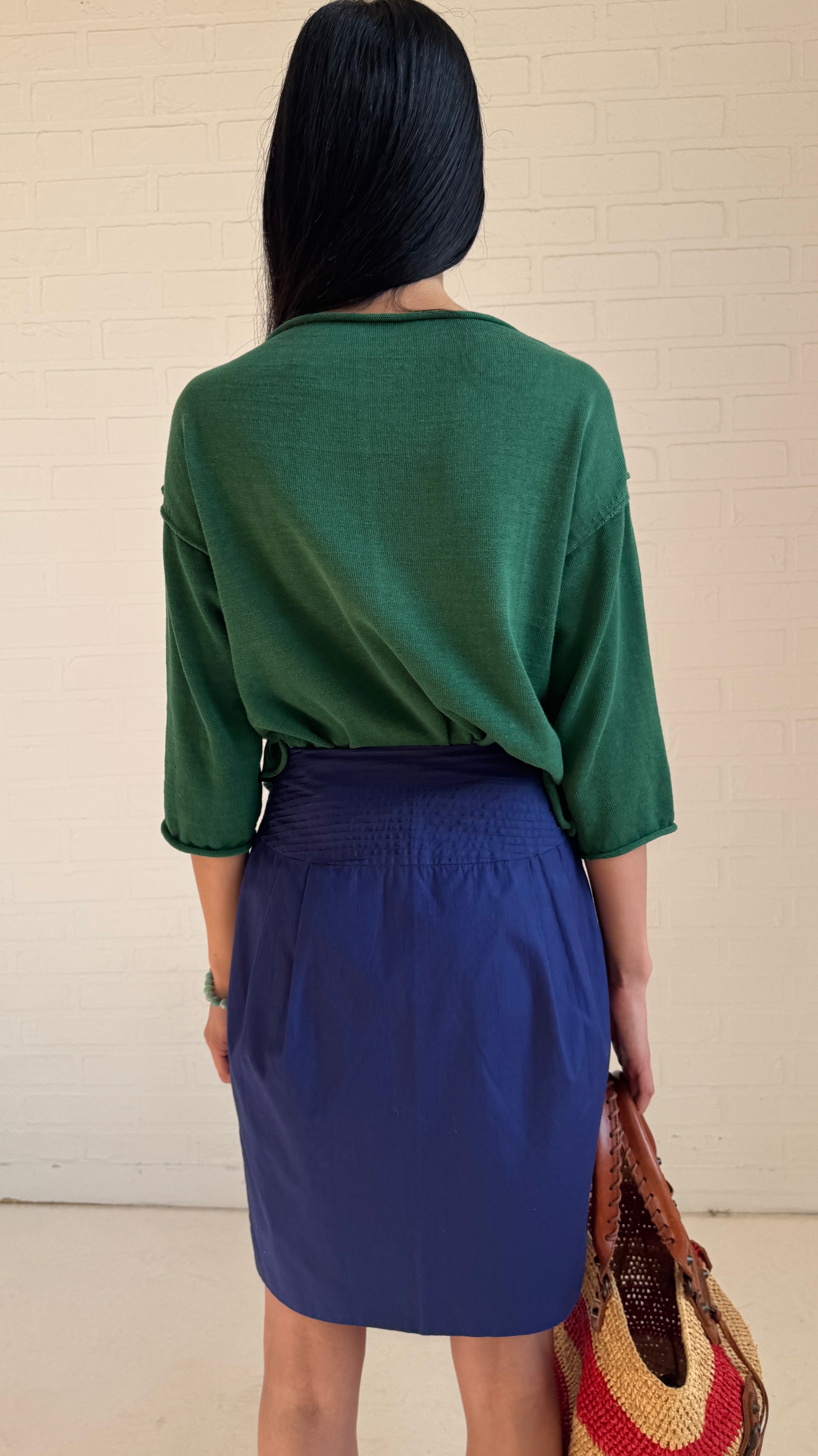 Rolled Knit Pullover