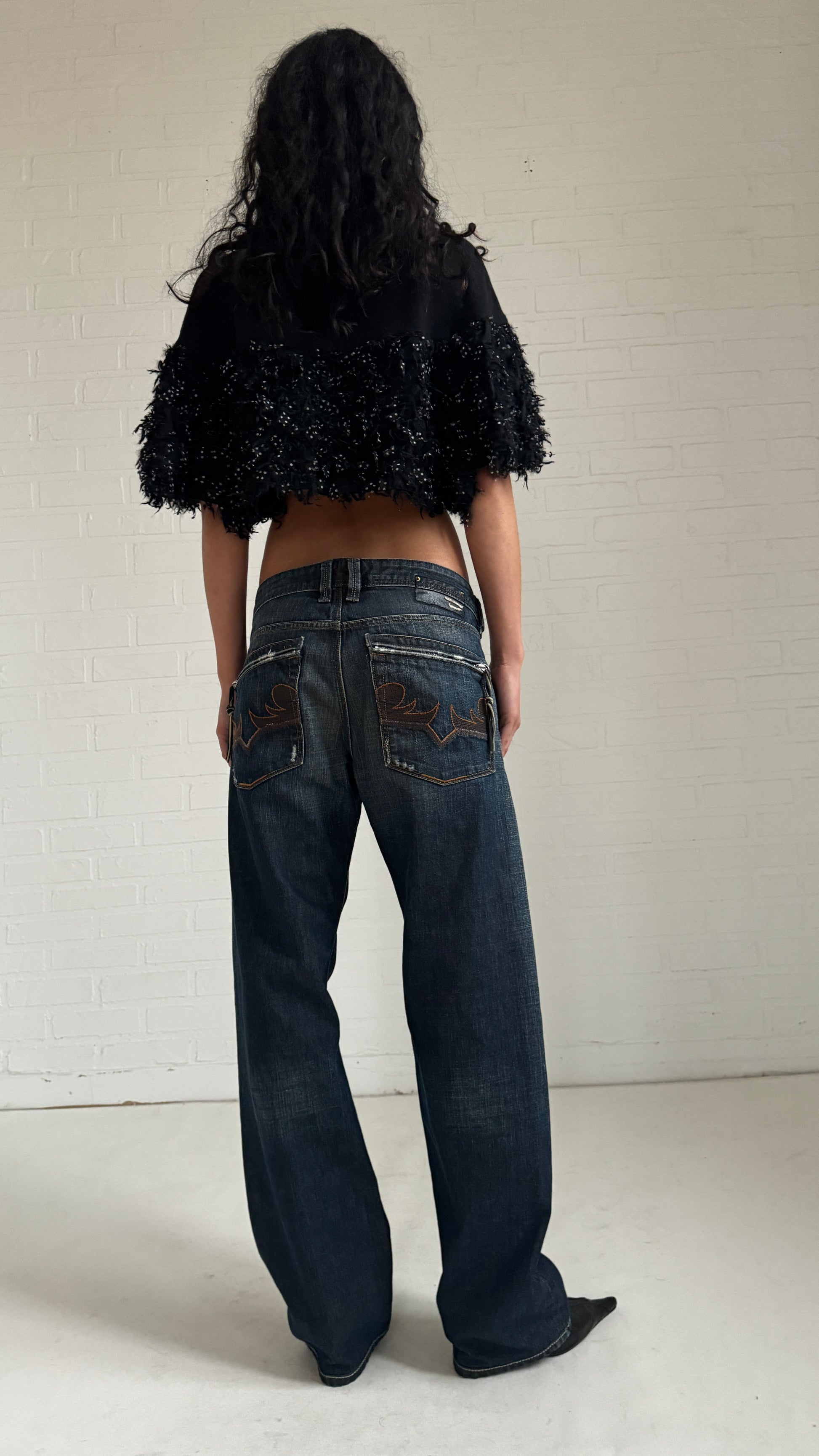 embroidered pocket