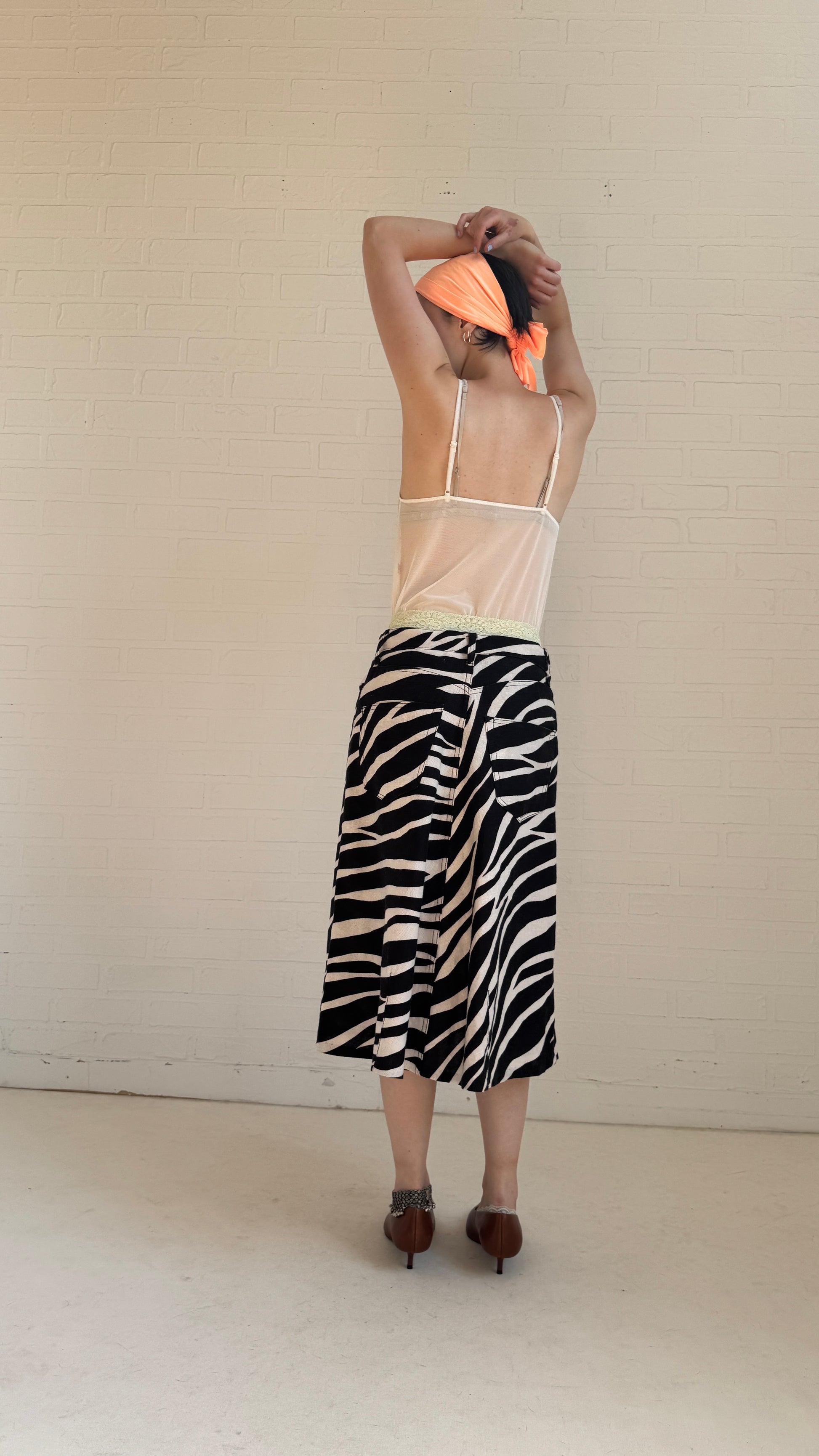 linen skirt