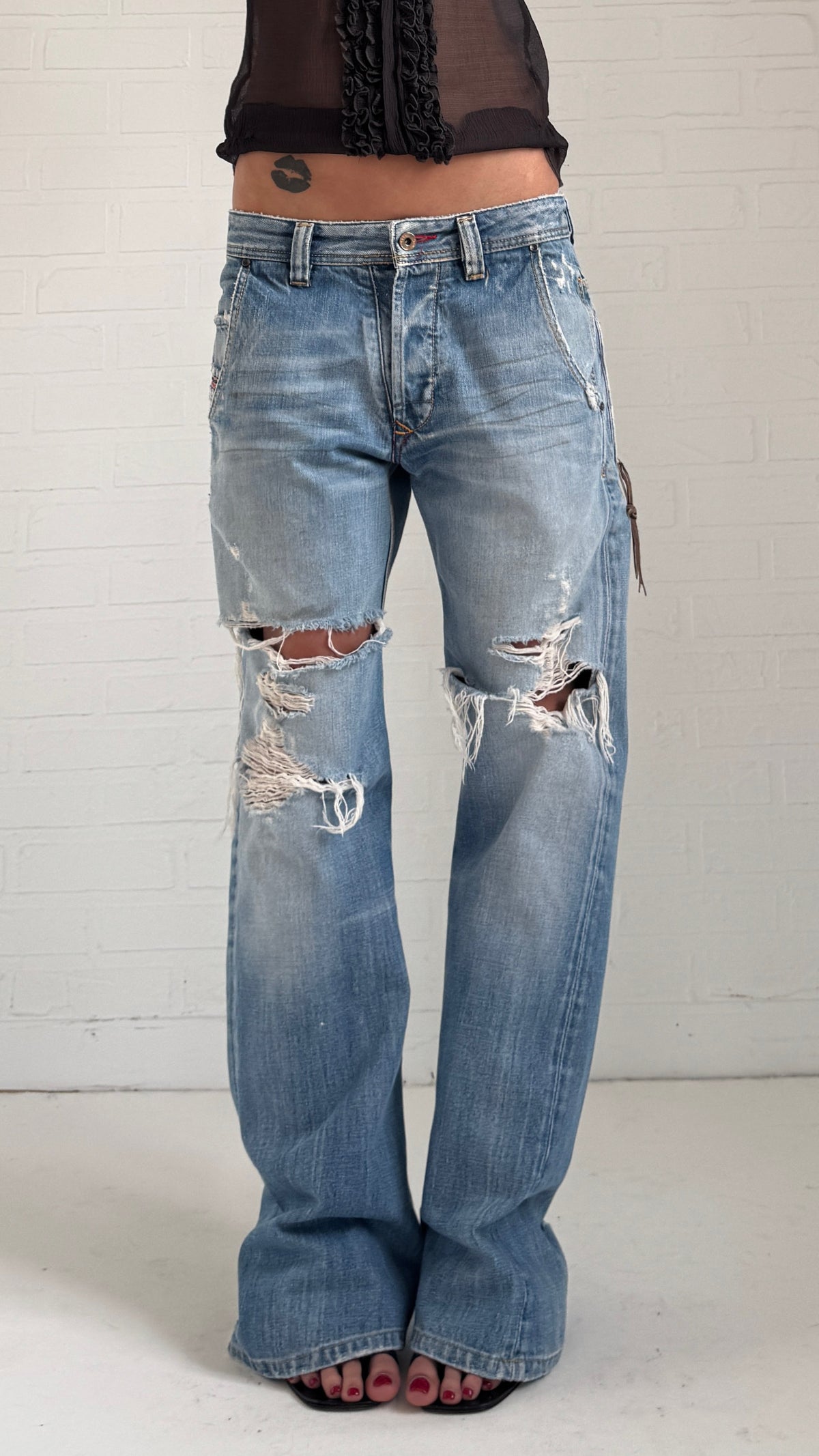 Distressed Jeans