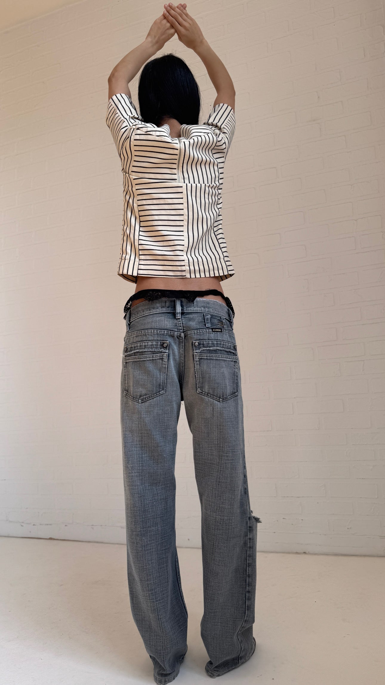 Diesel Distressed Jeans Black