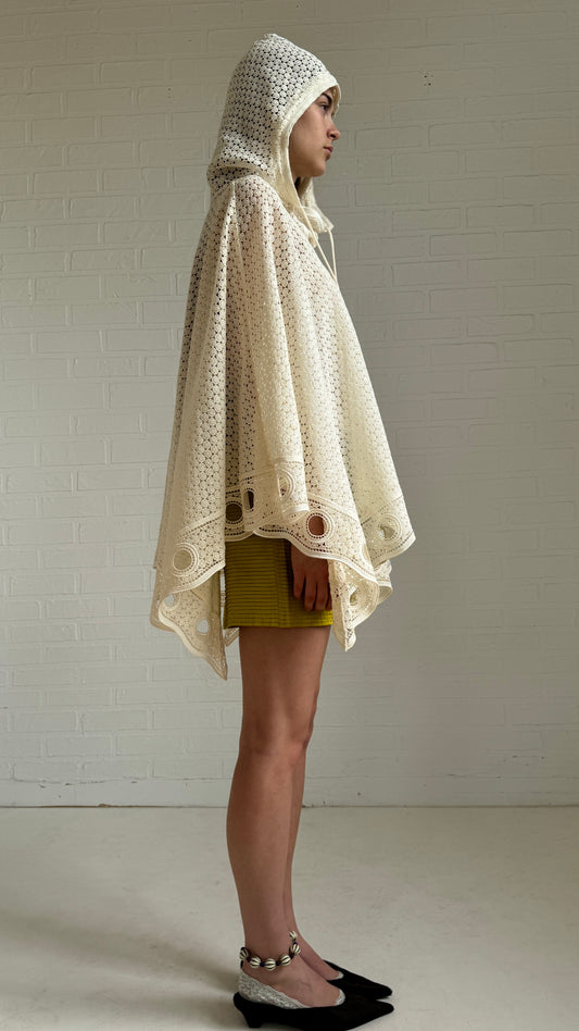 silk poncho