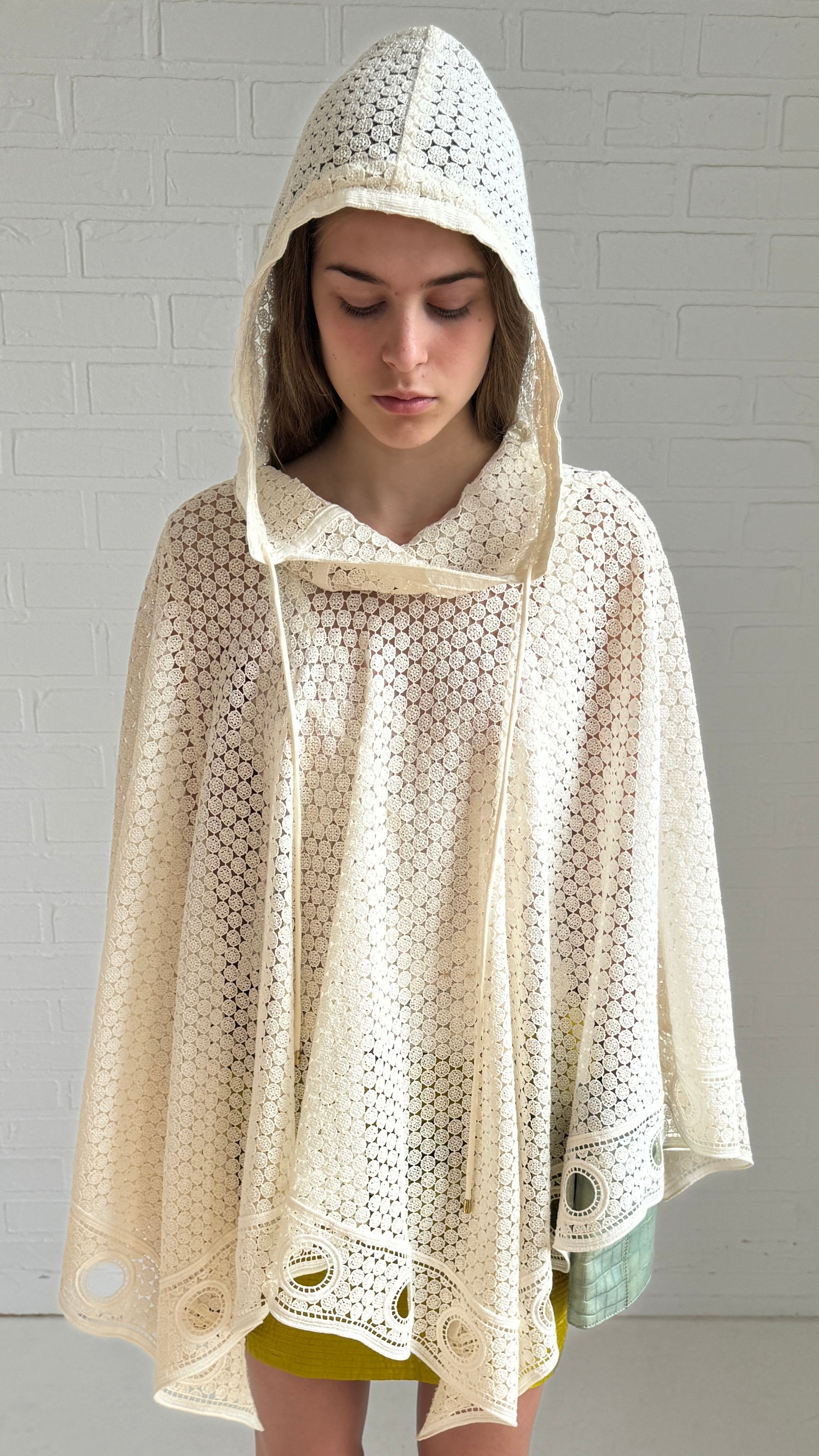 silk poncho