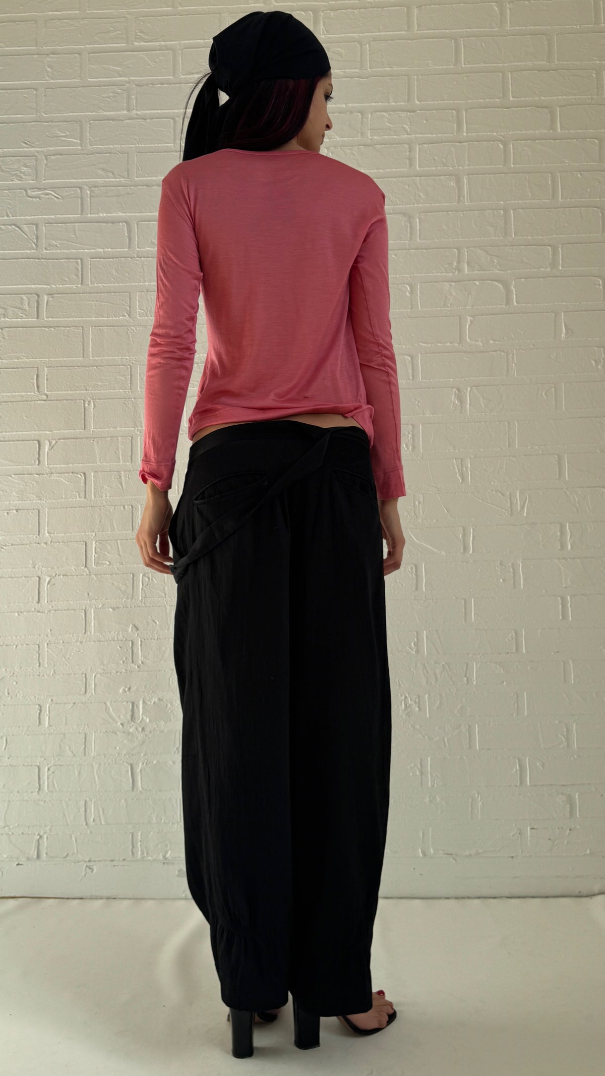 Fluid Side Belt Trousers