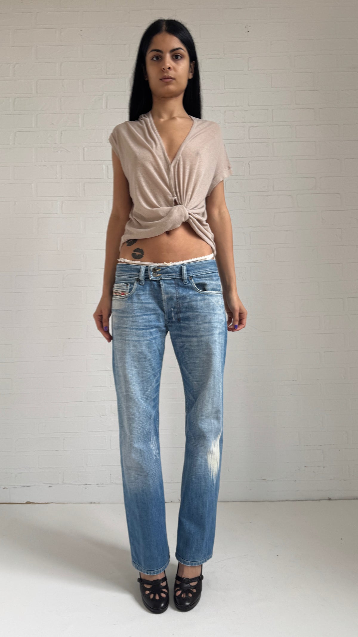 Plunge Knit Top