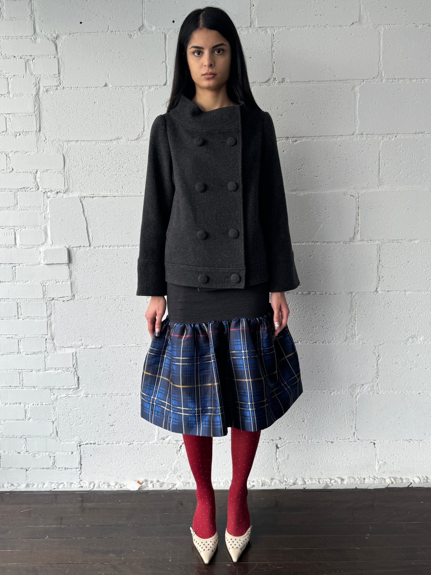 pea coat / dark grey