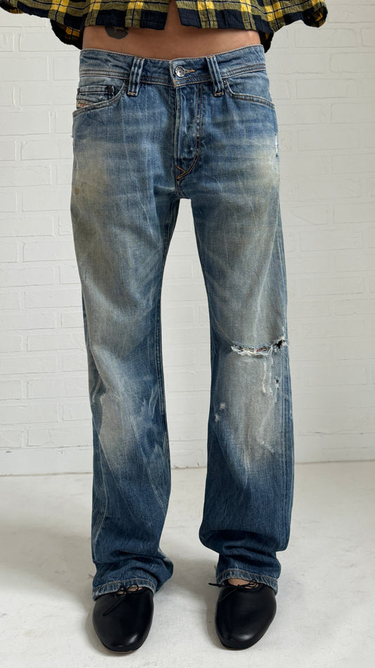 ripped baggy jeans small