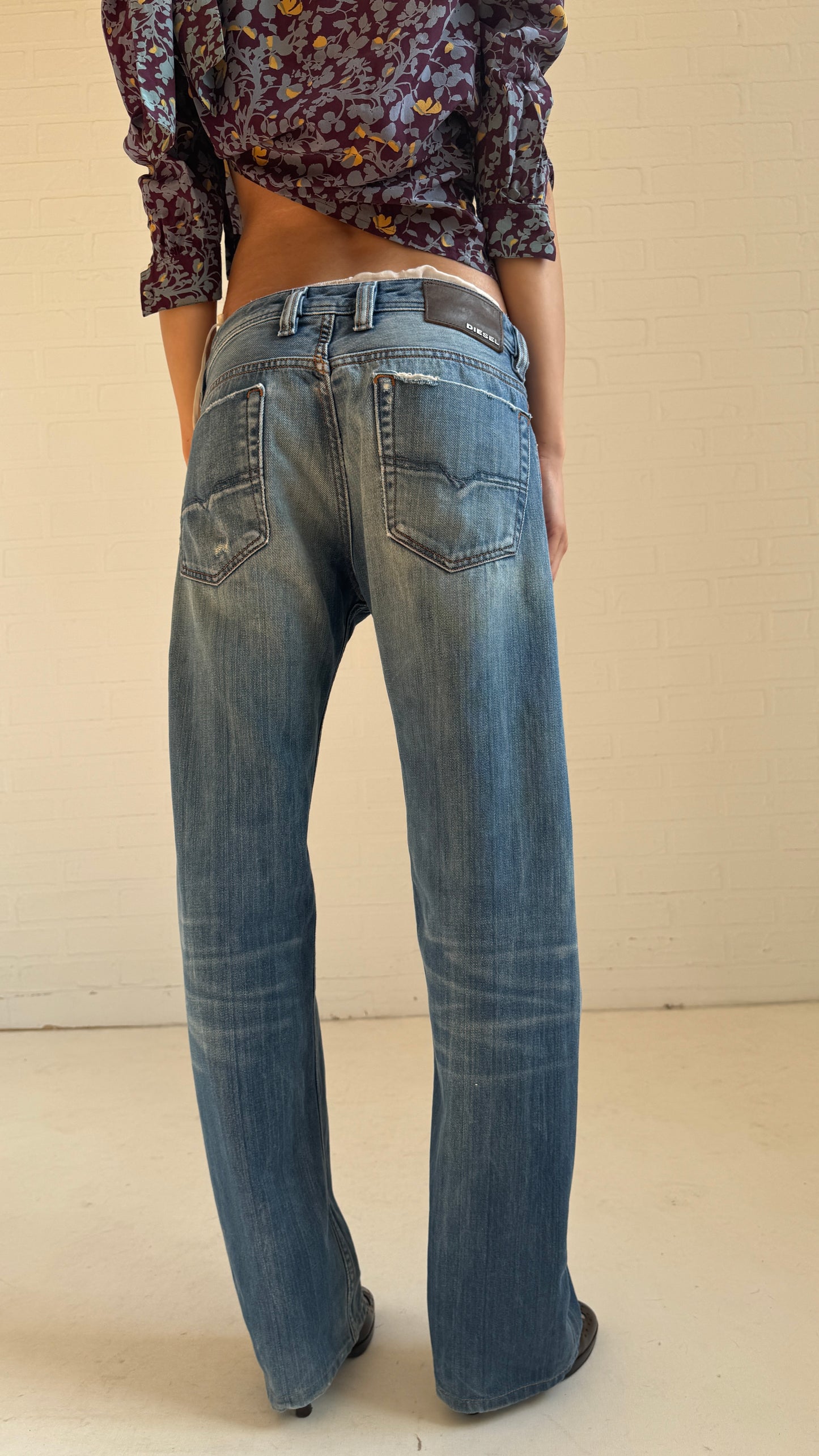 Distressed Ripped Jeans