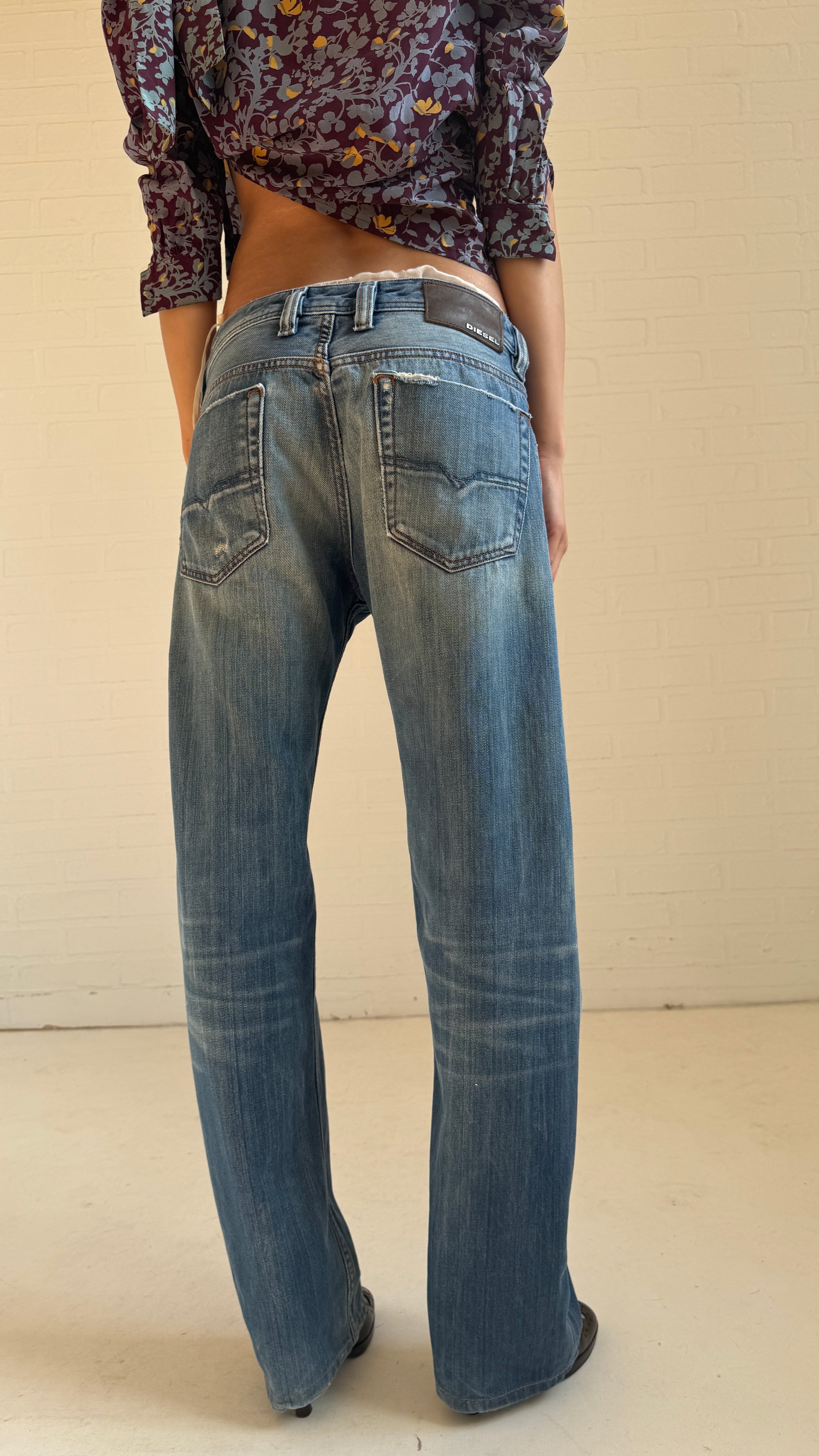 Distressed Ripped Jeans