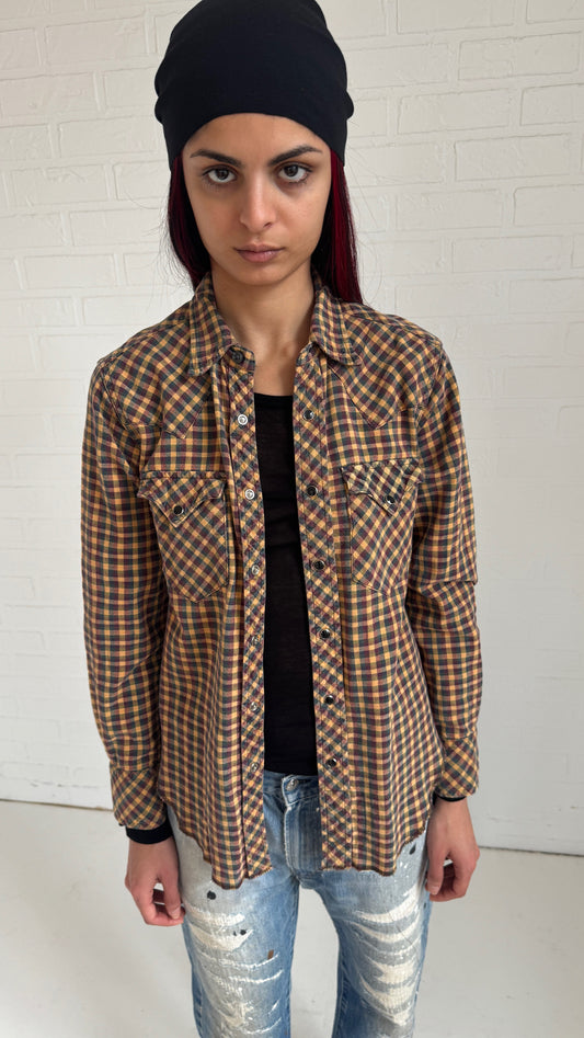 Plaid Western Shirt
