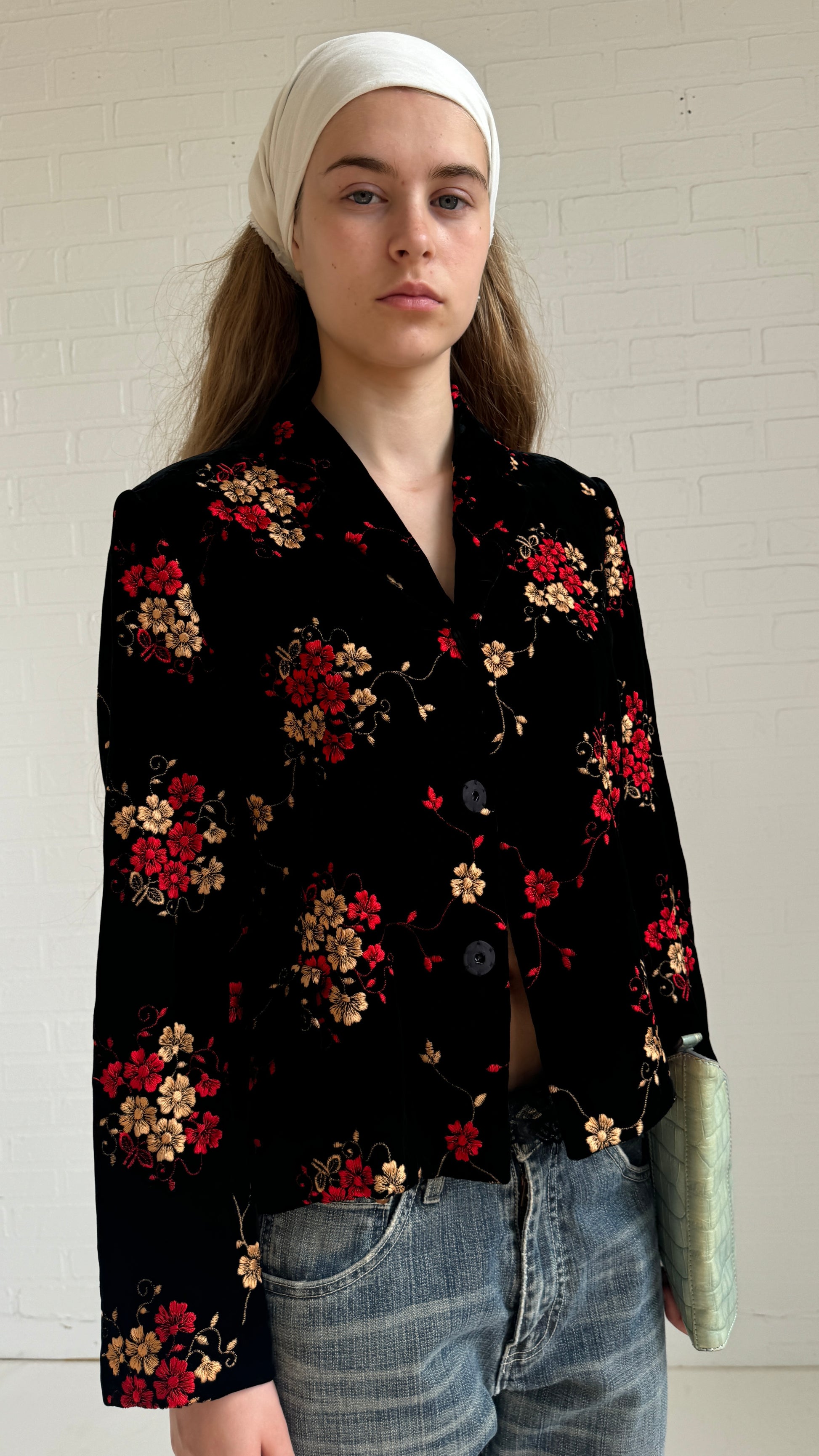embroidered jacket