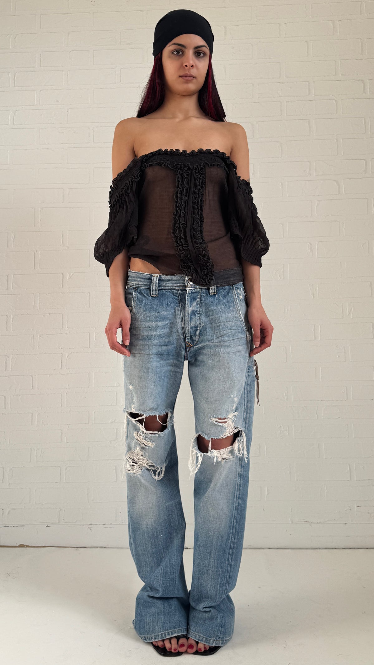 Distressed Jeans