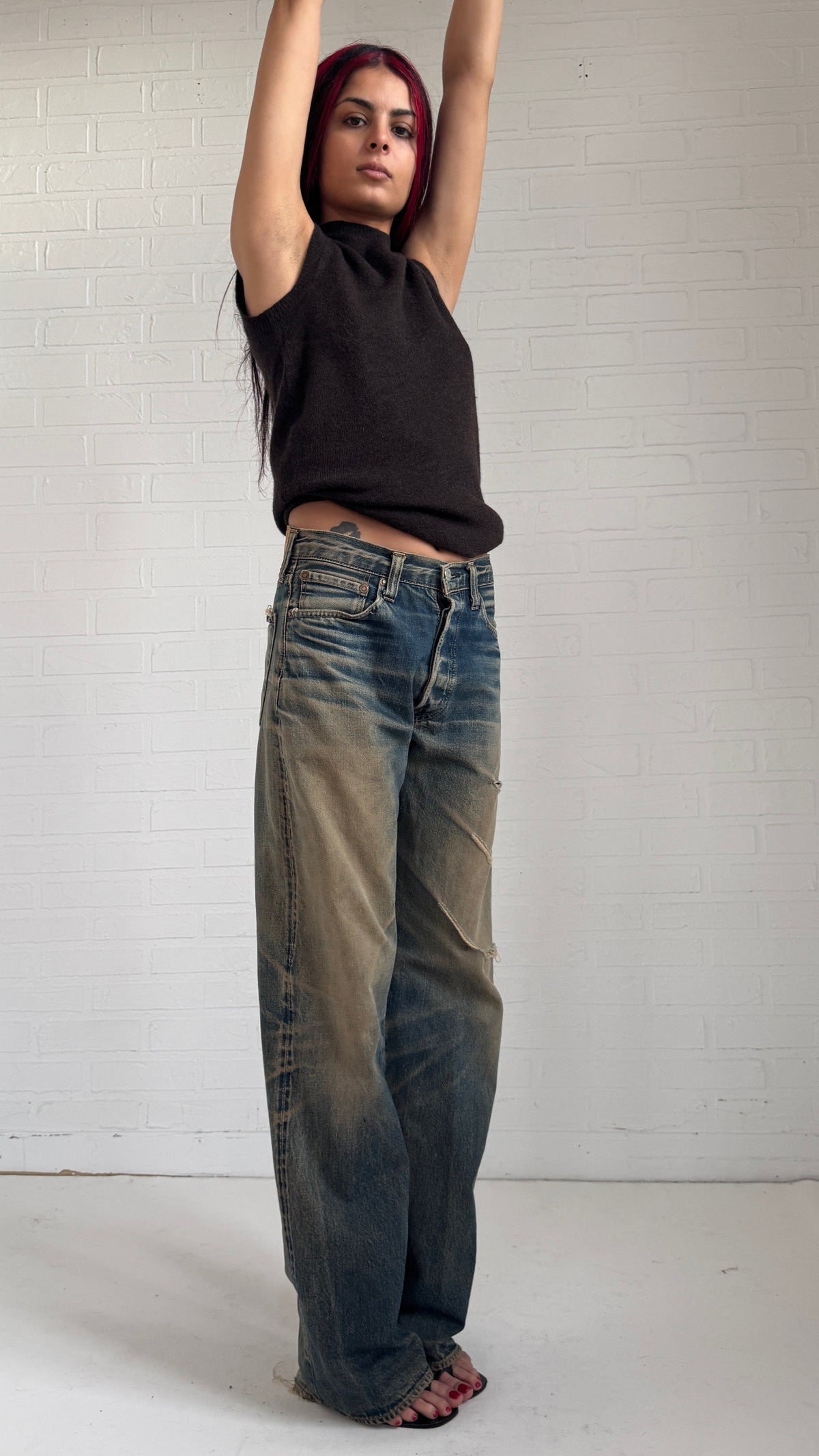 Distressed Jeans