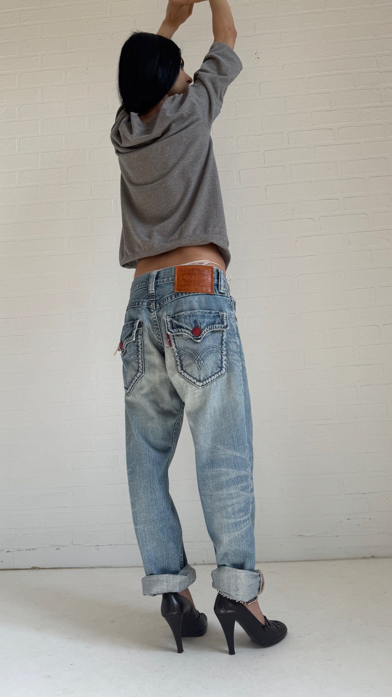 Button Pocket Jeans