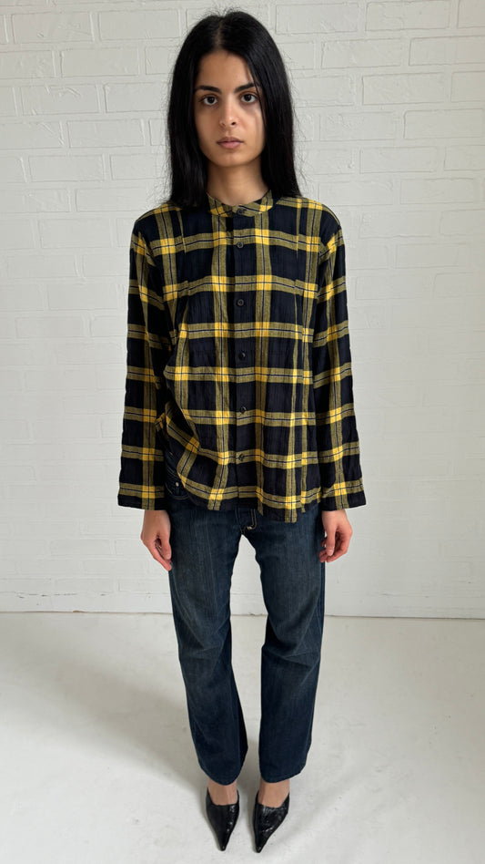 checkered shirt