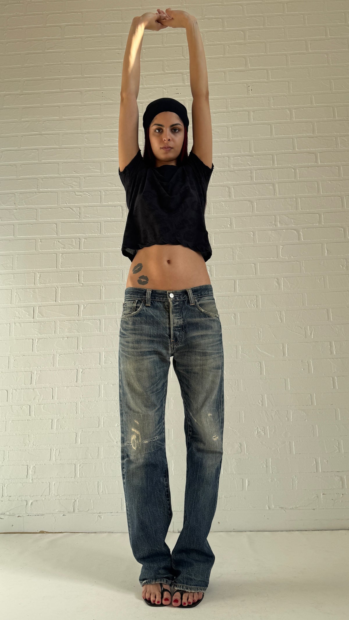 501 Distressed Jeans