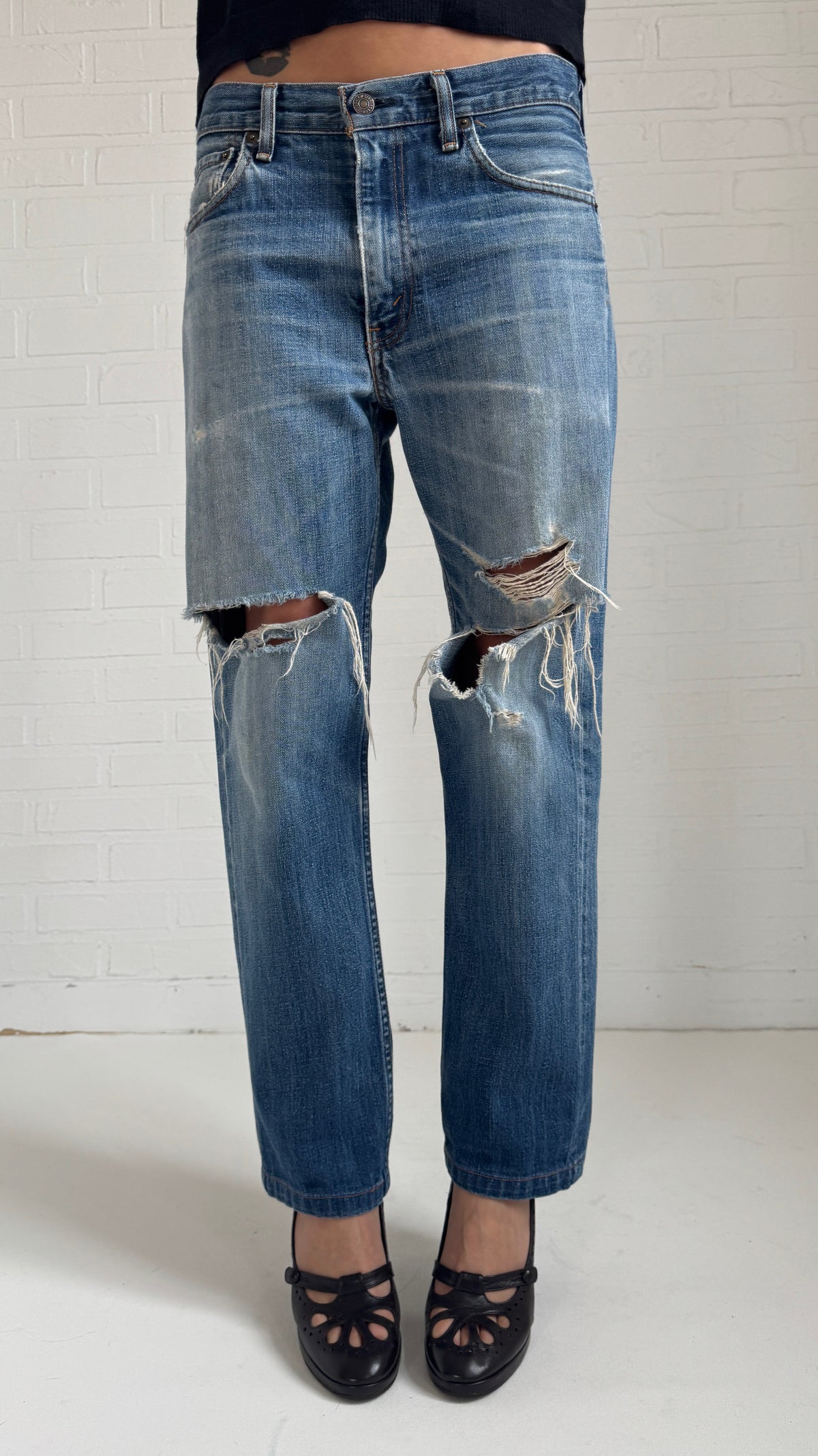 Distressed Jeans