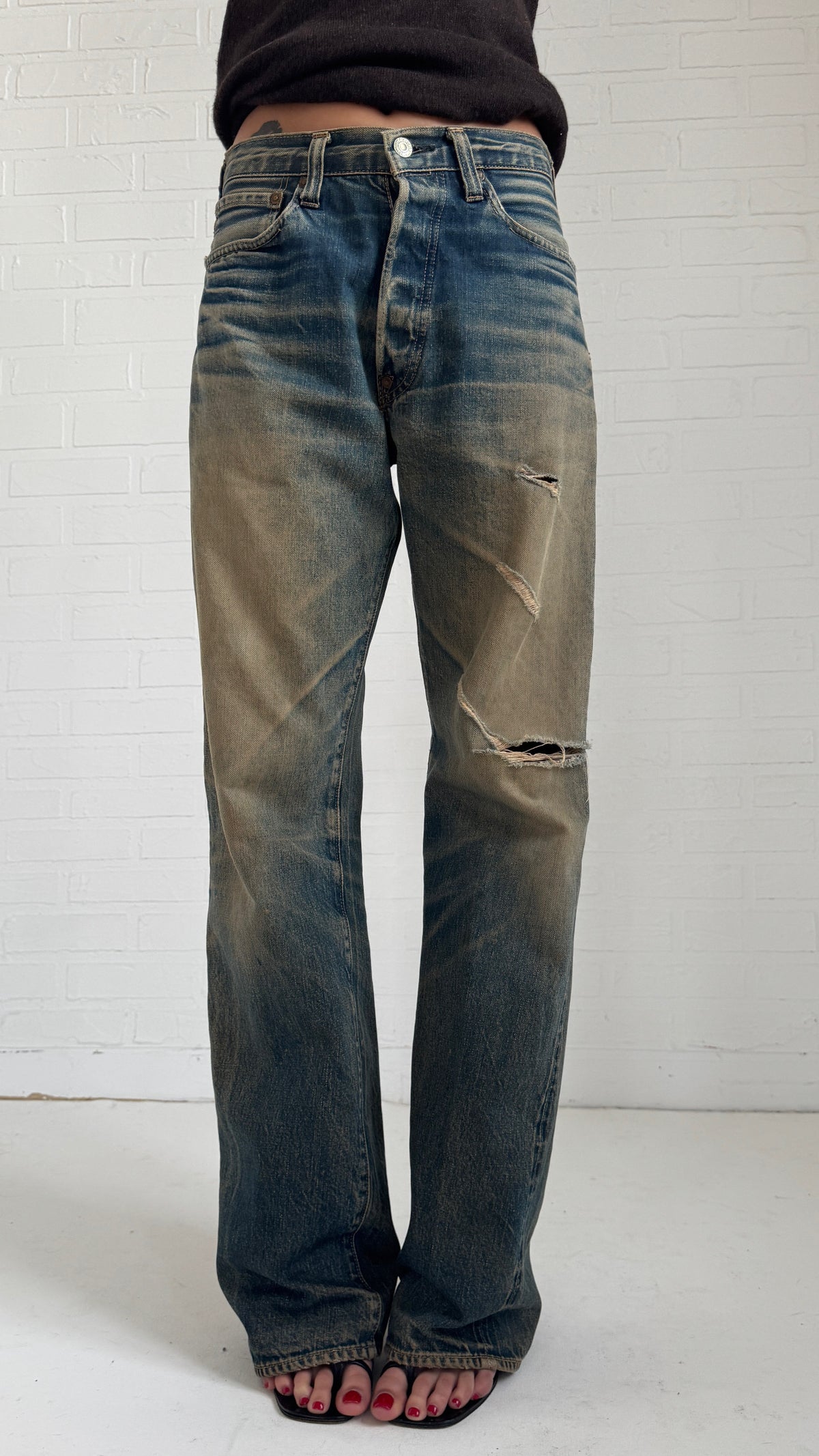 Distressed Jeans