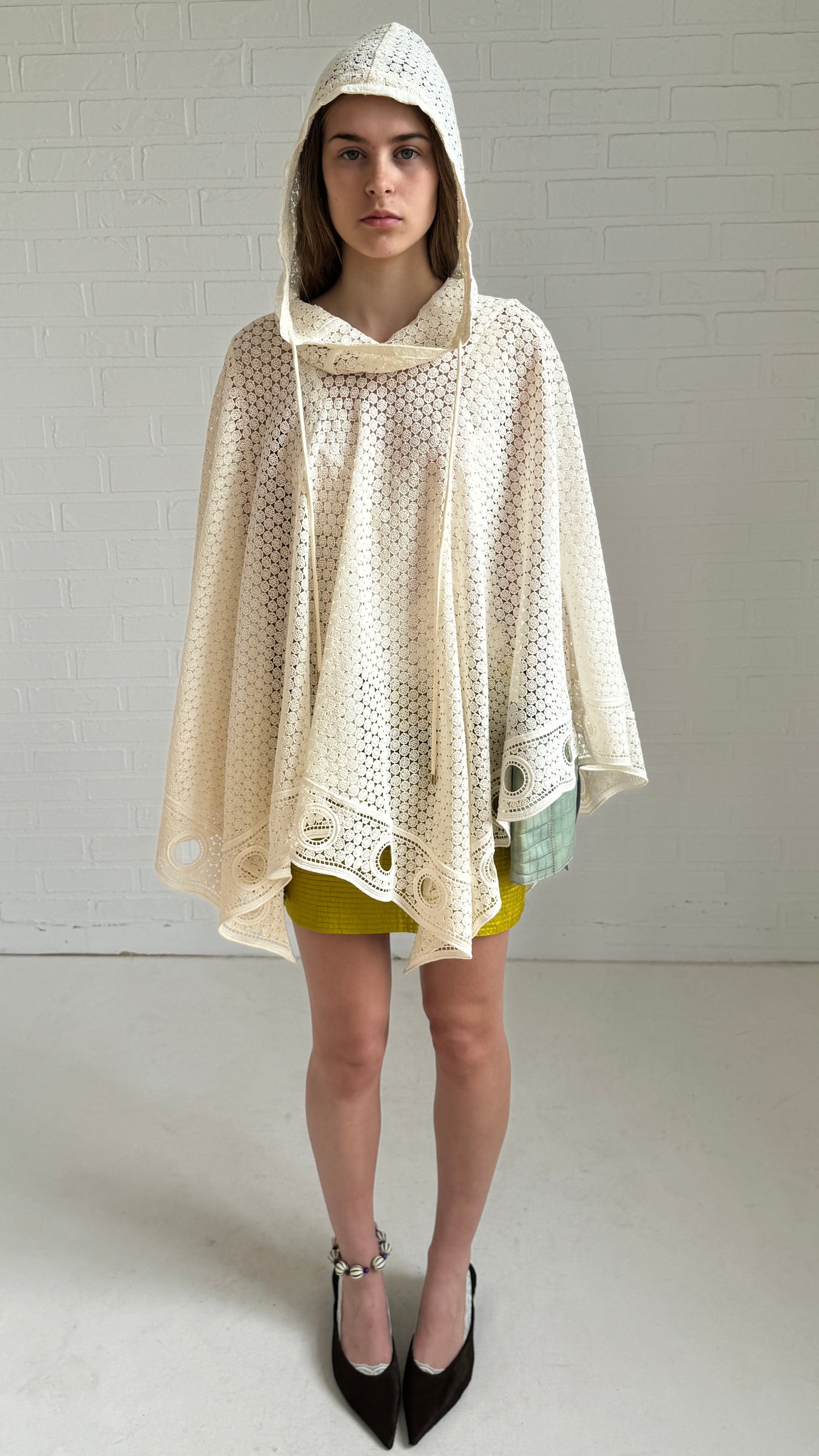 silk poncho
