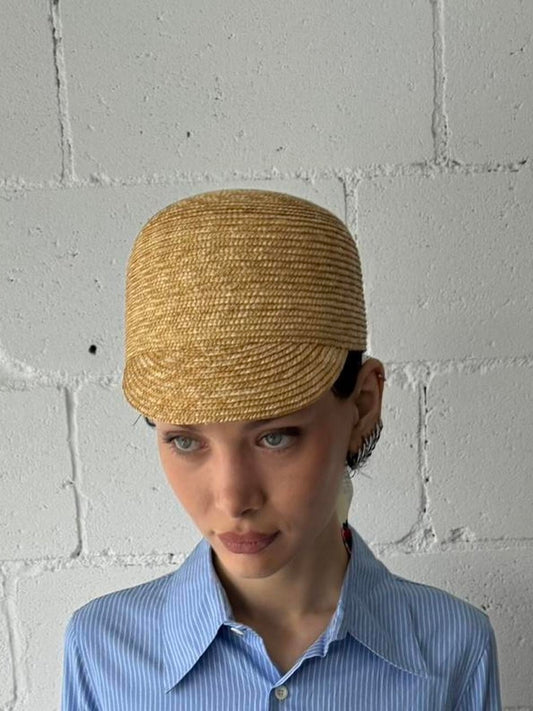 straw silk ribbon hat