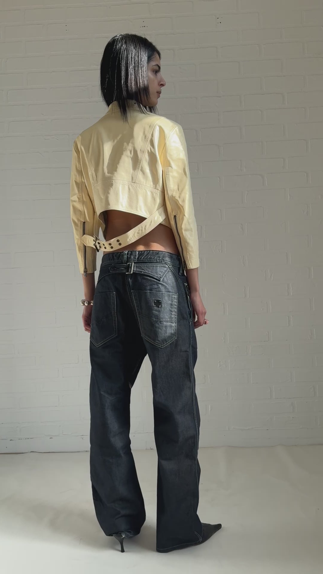 back belt jeans